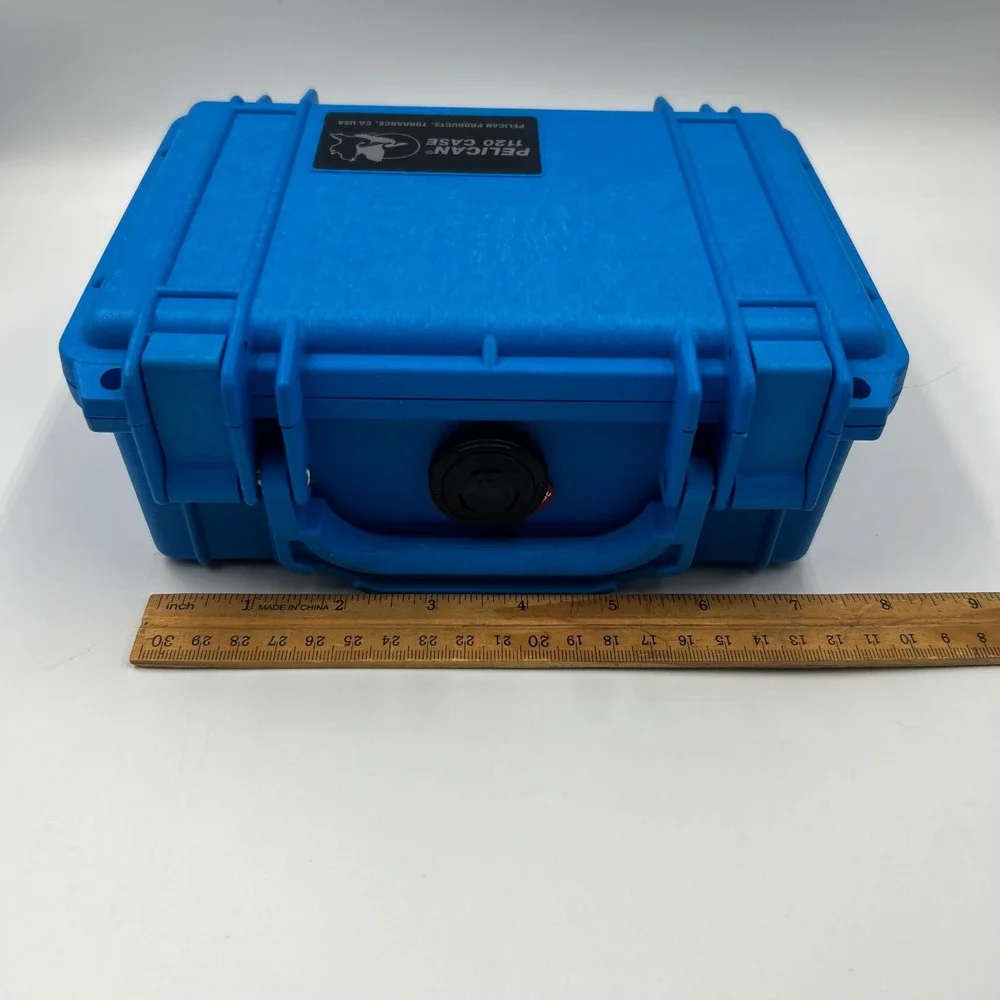 Pelican 1120 Case Blue Small Hard Protector Waterproof Equipment Storage Box USA